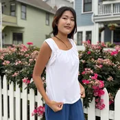 Adora tank, White