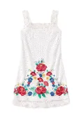ASTRID EMBROIDERY MINI DRESS