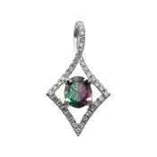 0.38 Carat Natural Alexandrite Pendant