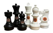 12" Plastic Chess Set Custom Personalization Kit