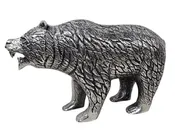 Bear Statue, Nickel Antique