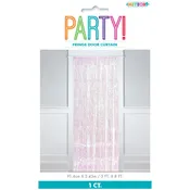 Foil Fringe Door Curtain - Iridescent