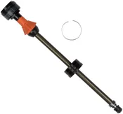 FOX 36 Air Shaft Assembly - 2026, 140mm, FLOAT NA 3, 1.287" Bore, Two-Piece Neg Plate