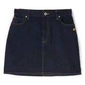 A Bathing Ape Ape Head Embroidery 12 OZ Denim Skirt (Indigo)
