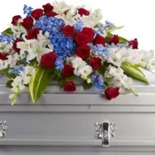 Distinguished Service Casket Spray