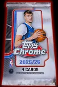 2025-26 Topps Chrome NBA Retail Pack