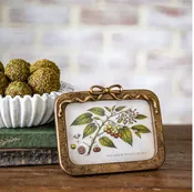 Antique Gold Bow Photo Frame