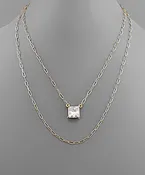 Chunky Crystal Necklace
