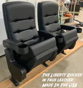 Liberty Rocker new theater seating. Made In The USA.