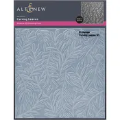 Altenew Embossing Folder Curving Leaves