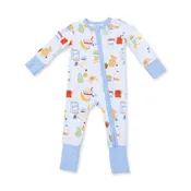 Angel Dear -Breakfast Club Blue  Convertible Romper