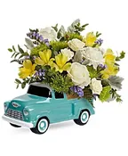 55 CHEVY TRUCKING BLOSSOMS