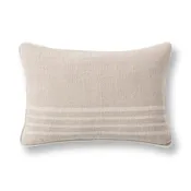 14x20 Newport Natural/Ivory Linen Pillow