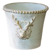 Cement Deer Planter