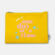 Canvas Pouch Take It One Day at a Time