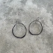 large thin rough cut dangle