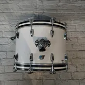 70's Ludwig 22x15 White Bass Drum