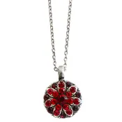 Mariana "Lady in Red" Guardian Angel Crystal Pendant Necklace, 5212 1070