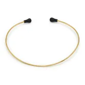18K Yellow Gold Torque Necklace by Antonia Miletto, Serial FL40732