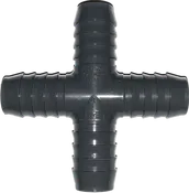 1″ Barbed Cross – for 1″ Corrugated Return Hose