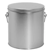 8S Platinum Snack Pail — 6-11/16" dia. x 7-1/4" ht
