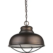 Ansen 1 Light 16.5 inch Oil Rubbed Bronze Pendant Ceiling Light