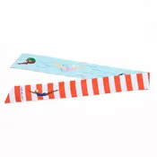 Ink Alloy Camile Skinny Scarf Swimmer Print