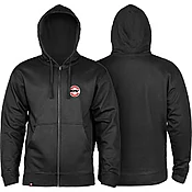 Bones Bearings OG Swiss Zip Hoodie Midweight Black