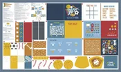 All Star Activity Book Panel 36" x 60"