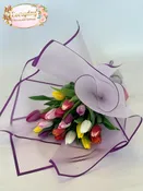 20 Elegant Tulips Wrapped