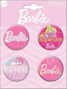 Barbie 4 Button Set #2 Superstar