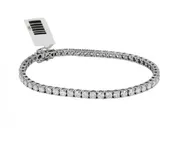 14k White Gold Tennis Bracelet 7.00ct Diamonds