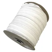 3/4" Elastic - White