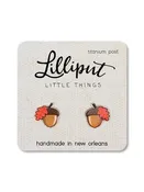 Acorn & Leaf Posts by Lilliput Little Things