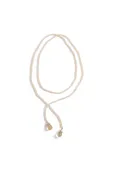Agnes Freshwater Pearl Lariat Necklace