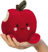 5" Plush Crisp Fall Red Apple Palm Pals