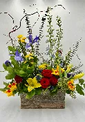 How Does Your Garden Grow? Crate Arrangement — Sunset Gardens Greenhouse & Floral