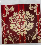 RED DAMASK