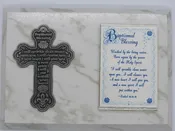 Baptism Picture Frame with Petwer Cross,