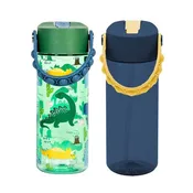18oz Splash Pop Bottle Duo in Green Dino and Navy