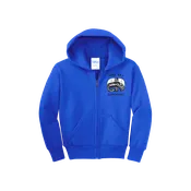 Auke Bay Full Zip Hoodie with Left Chest Print