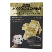 24K Gold & Caviar Sheet Mask