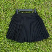Summer Sleeveless Knitted Fashionable Sports Casual Outdoor Tennis Suit, High-quality Golf Breathable Sweat Wicking Set Skirt
