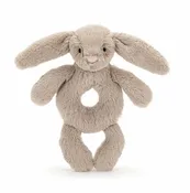 Jellycat Ring Rattle - Bashful Beige Bunny