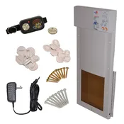 High Tech Pet® Power Pet Automatic Pet Door - Automatic Dog & Cat Door