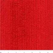 10 YD Bolt-Red Cotton Chenille Fabric