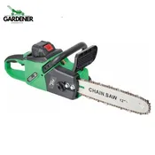 12 Inch Cordless Chainsaw | 18V Brushless Battery Chainsaw with 4Ah Power