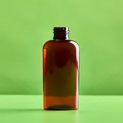 2 oz Amber Cosmo Bottle