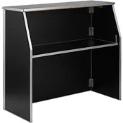 4-6′ Black Formica Bar