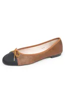 Best Haircalf Ballet Flat with Leather Sole